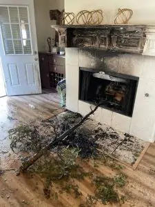Thinking of disposing your Christmas tree in a fireplace? Here’s why you shouldn’t​
